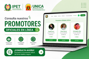 Consulta nuestros promotores oficiales en línea - IPETPERU